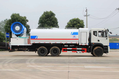 80米抑尘车东风T5后双桥16吨罐体抑尘雾炮车
