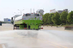 东风D3L国六后双桥洒水车