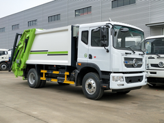 东风D9 12方后装多功能压缩垃圾车
