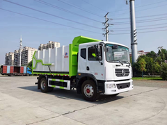 东风D9压缩式对接垃圾车