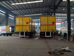 东风D9易燃气体厢式运输车