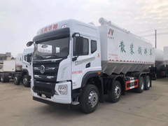 东风华神T5前四后八散装饲料运输车