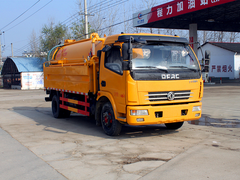 东风多利卡9方清洗吸污车