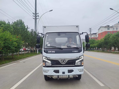 东风多利卡D6国六易燃液体厢式运输车