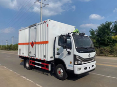 东风多利卡D6国六易燃液体厢式运输车