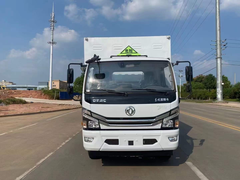 东风多利卡D6国六易燃液体厢式运输车