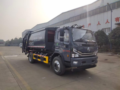 东风多利卡D7国六车厢可卸式垃圾车