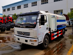 东风多利卡新款8方清洗吸污车