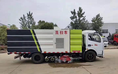 东风多利卡洗扫车省时省力方便实用