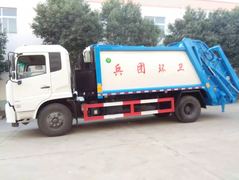 东风天锦12方压缩垃圾车