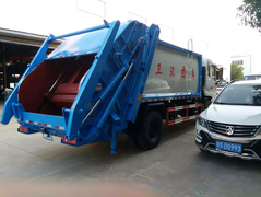 东风天锦12方压缩垃圾车