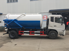 东风天锦12方吸污车