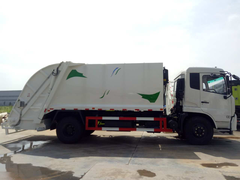 东风天锦14方压缩垃圾车