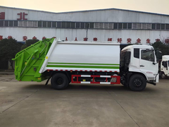 东风天锦15立方压缩式垃圾车