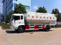 东风天锦20方散装饲料运输车