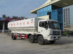 东风天锦30方散装饲料运输车