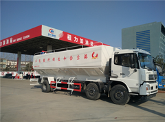 东风天锦30方散装饲料运输车