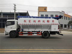 东风天锦单桥22方散装饲料车