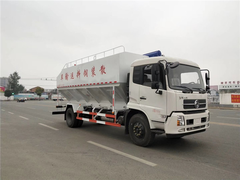 东风天锦单桥22方散装饲料车