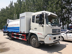东风天锦圆罐9方50米多功能抑尘车