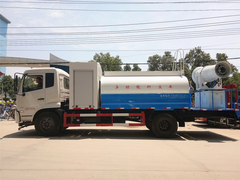 东风天锦圆罐9方50米多功能抑尘车
