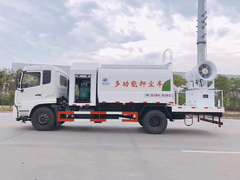 东风天锦方罐80米多功能抑尘车