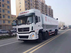 东风天龙前四后八40方饲料车