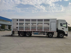东风天龙前四后八铝合金畜禽运输车
