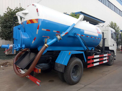 东风御虎10方吸污车