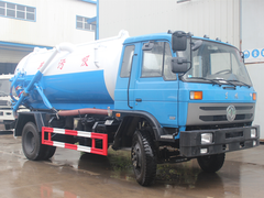 东风老款145 10方吸污车