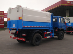 东风老款145 10方挂桶式垃圾车
