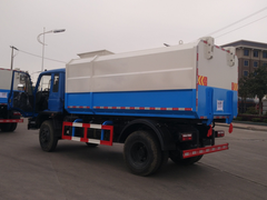 东风老款145 10方挂桶式垃圾车
