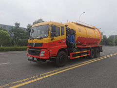 东风随专D913后双桥国六23方清洗吸污车