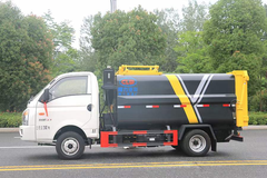 凯马国六汽油挂桶垃圾车