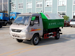 凯马蓝牌3方勾臂垃圾车