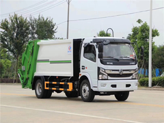 国六8方压缩垃圾车