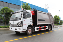国六东风多利卡8方压缩垃圾车