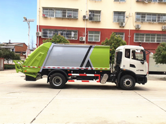 国六东风天锦压缩式垃圾车