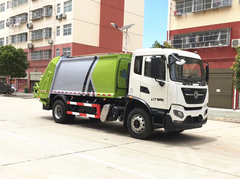 国六东风天锦压缩式垃圾车