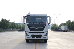 国六东风天龙后双桥压缩式垃圾车