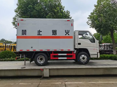 国六江铃顺达窄体易燃气体厢式运输车