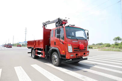 大运3900轴距排半国六黄牌抓斗式垃圾车