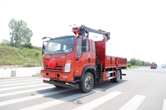 大运3900轴距排半国六黄牌抓斗式垃圾车