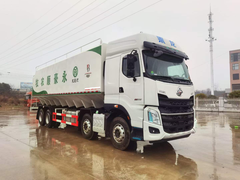 柳汽前四后八散装饲料车