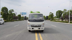 福田小卡3侧挂压缩垃圾车