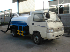 福田时代小卡蓝牌吸粪车