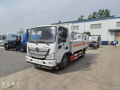 福田欧马可国六蓝牌气瓶运输车