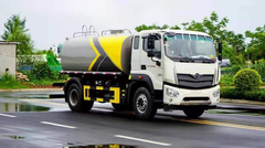 福田领航14方洒水车