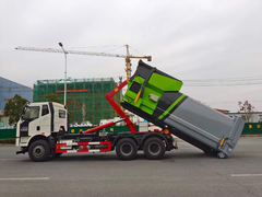 解放J6F国六勾臂式垃圾车