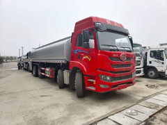 解放国六8*2普通液体罐式运输车